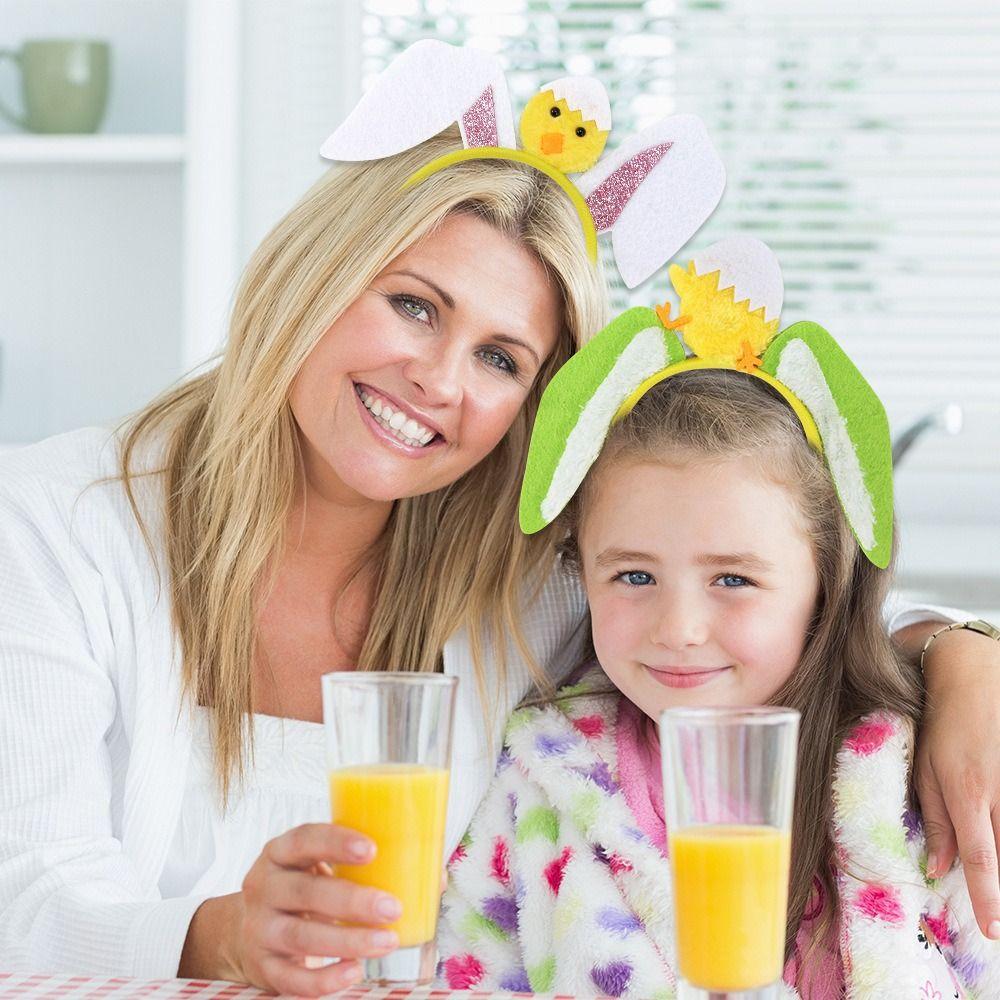 Cute Easter Headband Cartoon Easter Headdress  Holiday Decorations