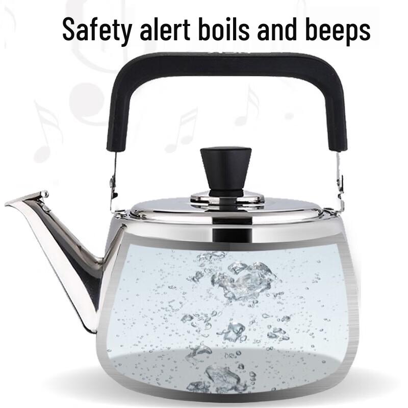 ASD 304 Stainless Steel Whistling Kettle 4L