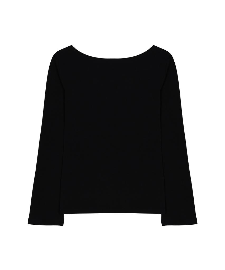 VESTIRYA Essential Slim Long Sleeve Black