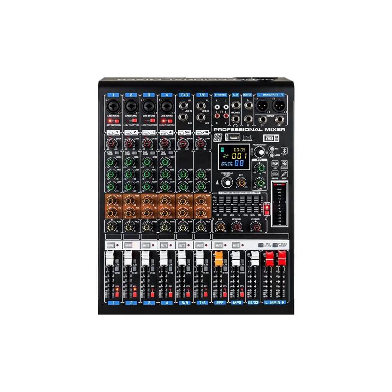 Quick Think ML-802 8-Channel Audio Mixer