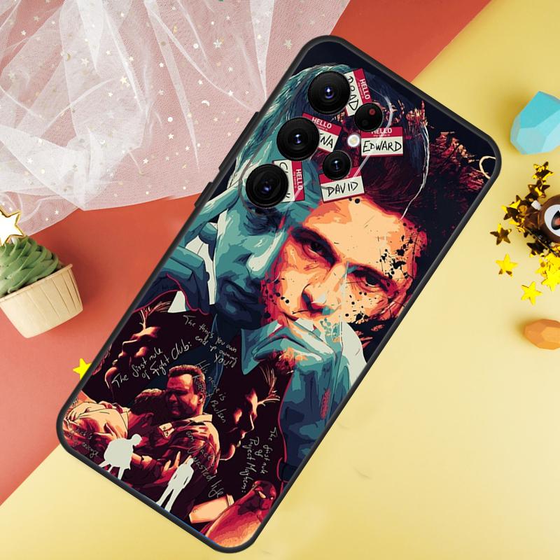 

Jack Marla Fight Club Case For Samsung Galaxy S24 S23 S22 Ultra S21 S20 FE Note 20 Note 10 S8 S9 S10 Plus Cover Galaxy S20 FE