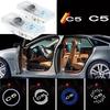 LED Car Door Welcome Lights Logo Projector for C5 Ghost Shadow Lights Ambient Lamp Safety Auto Decorative Accessory