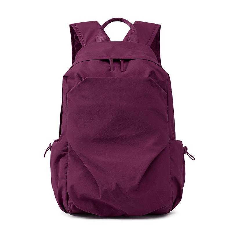 Schoolbag1011 New Large Capacity Couple Backpack Hiking Backpack Lightweight Nylon Trend Bag