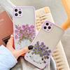 Retro Oil Painting Flower Phone Case For iPhone 14 Pro Max 13 12 Mini 11 15 Pro Max X XR XS SE 2020 8 7 Plus 14 Plus Hard Covers