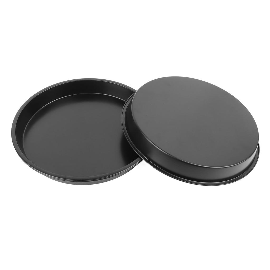 3 Pcs Non Stick Baking Pan 10in Pizza Baking Pan Multi Function Baking Pan for Cooking