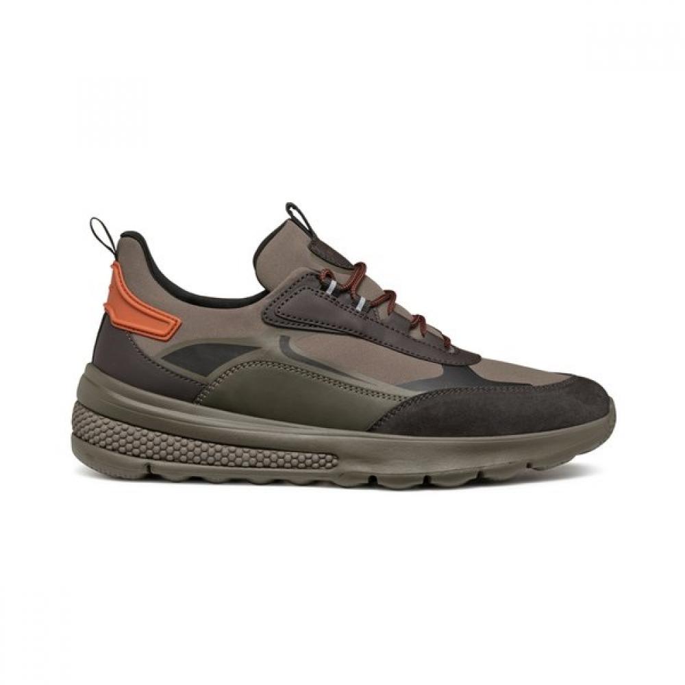 Geox Men S Comfort SneakerS Khaki 9gxbad4f6S 39(245)
