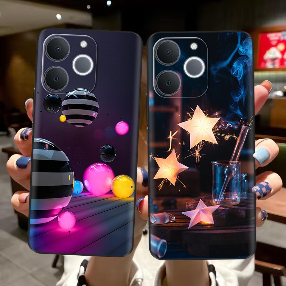 Painted Cover For Realme Note 70 70T Case Silicone Soft Phone Back Cover For Realme Narzo 80 Lite Cases Capa New Fundas Casing