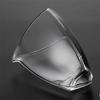 Japanese Style Triangle Shape Glass Fair Cup Tea Pitcher Heat Resistant Chahai Tea Ceremony Tea Mug  Kung Fu Tea Set Accessories