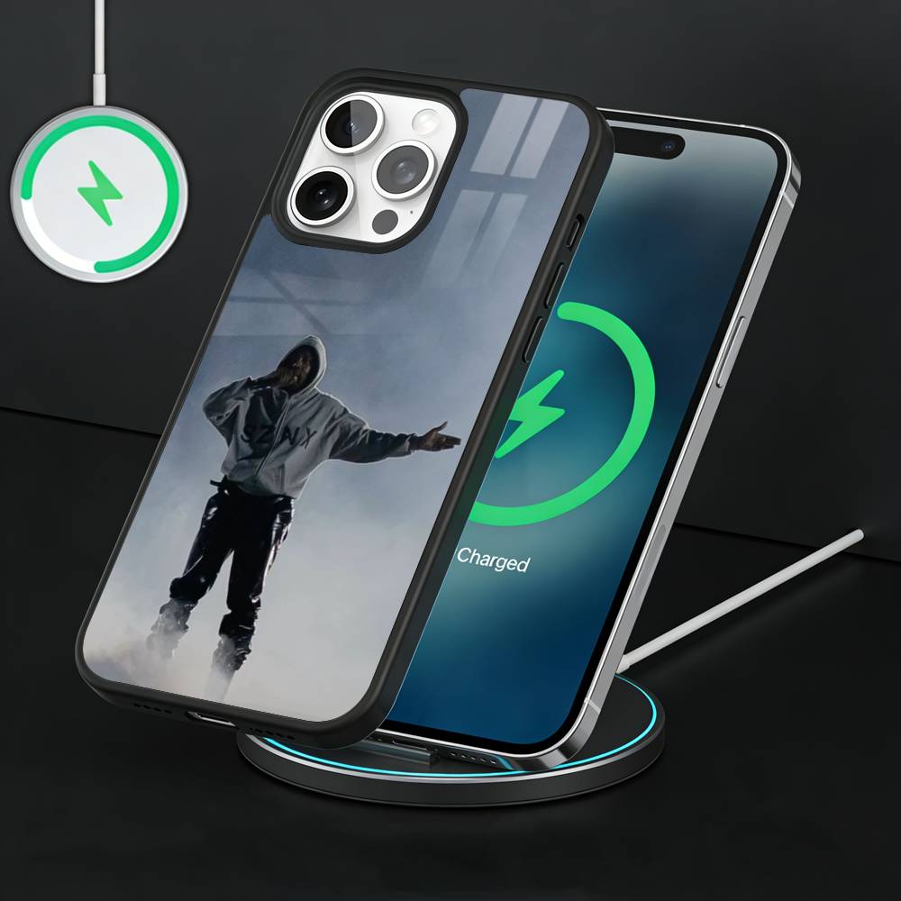 Sänger Kanye West Ye Handyhülle Für iPhone17,16,15,14,13 Plus,Pro Max Magnetisch Für Magsafe Kabelloses Laden