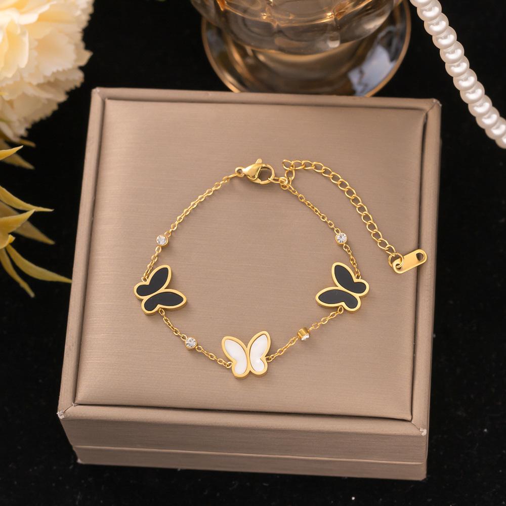 Fashion Titanium Steel Bracelet Never Fade Elegant Durable Jewelry for Women Men Unisex