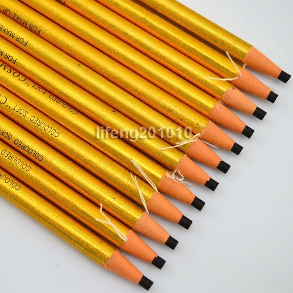 

12PCS/lot Олівець для брів Макіяж брів Засіб для догляду за обличчям Чорно-коричневий сіро-кавовий 4 кольори доступні Безкоштовна доставка