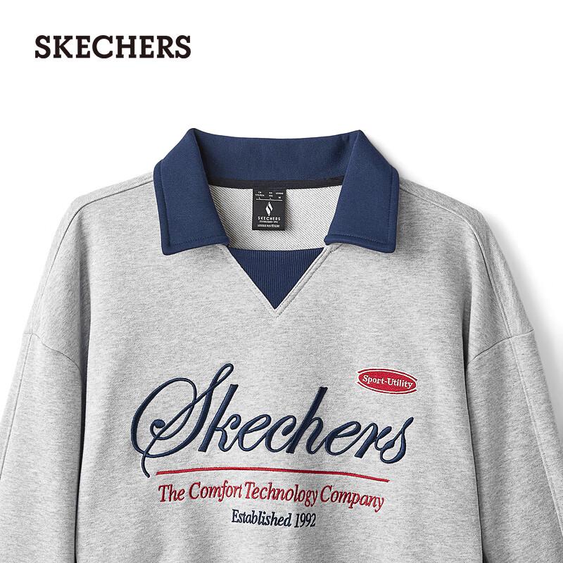 Skechers Unisex Knit Pullover Sweatshirt L424U006