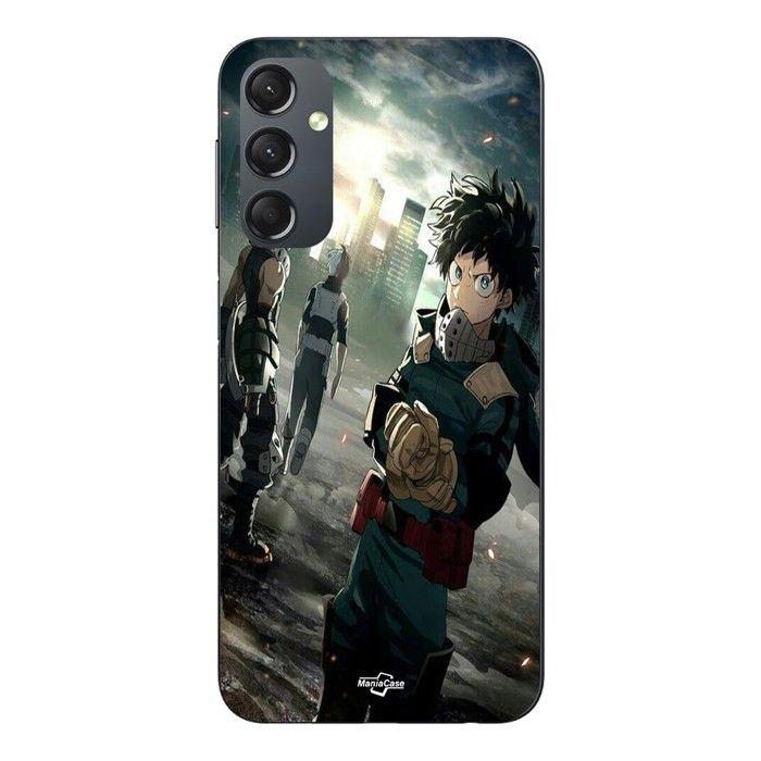 Coque Pour Samsung galaxy A24 izuku Midoriya shoto Todoroki Bakugo Katsuki one for all my hero academia anime Maniacase