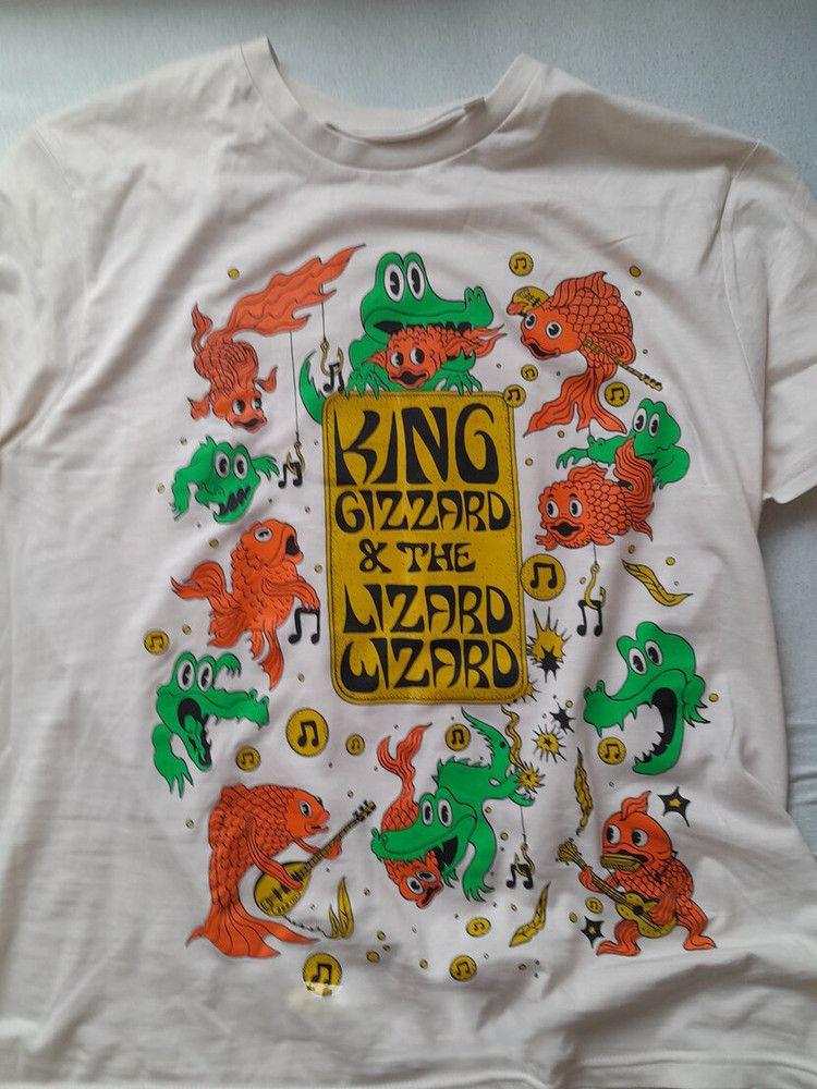 Unisex shirt Cotton Oversize Large Size King Gizzard and the Lizard Wizard   Cotton  IL498