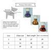 Pumpkin Print Dog Dresses Cats Halloween Dress Up Skirt Bowknot Dress Theme Party Clothes Small Cats Dog 2Leg Photo Outfit