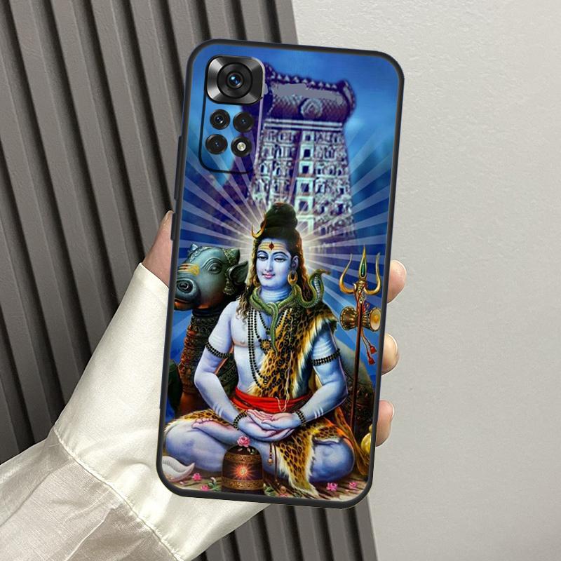 Lord Shiva Hindu God Buddha India Case For Xiaomi Redmi Note 11 Pro 8 9 10 12 Pro 8T 9S 10S 11S Redmi 10 10A 10C 12C 9C Coque