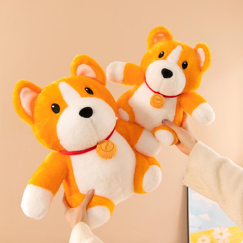 Adorable Corgi Plush Doll Pillow - Cute Gift for Kids' Birthdays