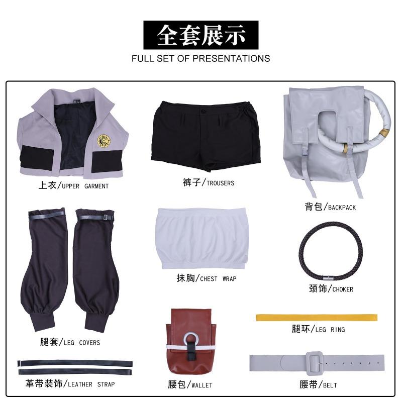 Halloween Abyss War Ghost Costume Zanka Yamo Cos Game Second Dimensional Costume Performance Stage Costume