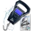Fishing Scale Waterproof Digital IPX7 Japanese Brand 100-day Warranty Hanging Measuring Tool Outdoor Lightweight 50kg Backlight Drag Checker Manual