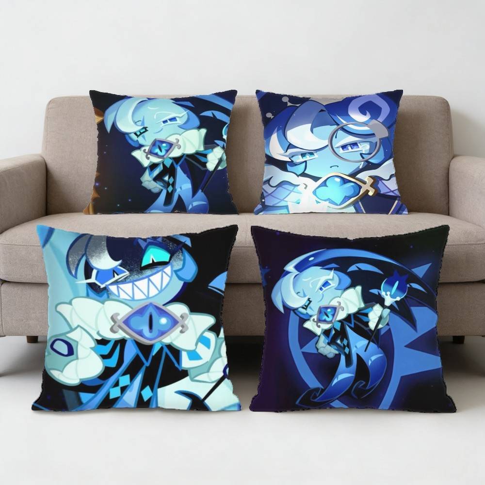 Shadow Milk Cookie Pillow Case Sofa Living Room Bedroom Headboard Backrest Cushion Square Cushion Nap Time