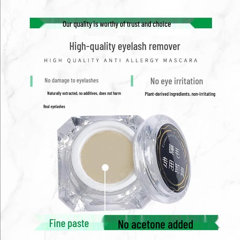 Gentle Non-Irritating Eyelash Grafting Remover Cream