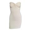 Spring/Summer 2022 Slimming High-Stretch Knitted Strapless Dress