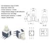 10Pcs 5.8X5.8Mm Self Locking / Unlock Push Tactile Power Micro Switch 6 Pin Button Switches Micro Push Button Switches