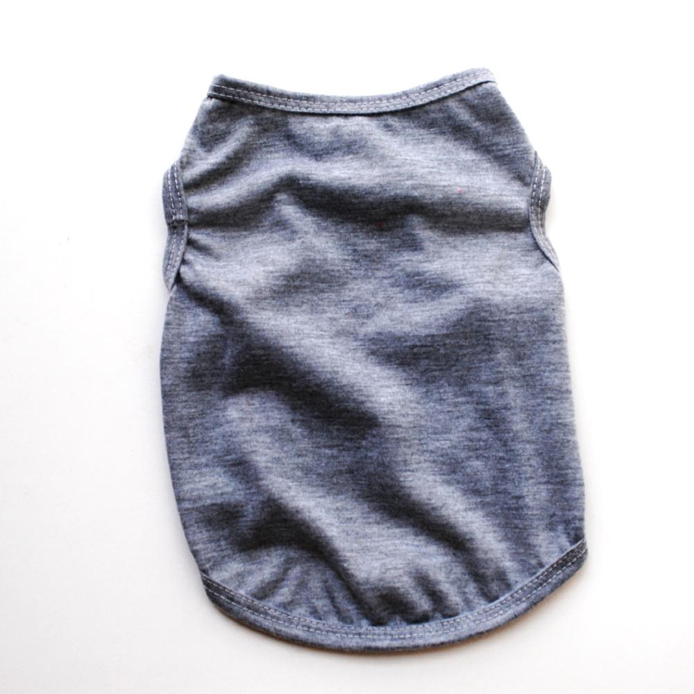 Pet Supplies  Solid Color Dog Vest  Thin Pet Clothes