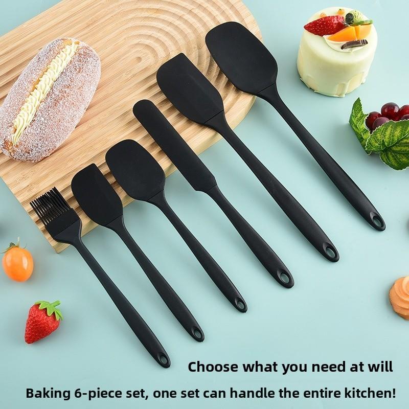 Silicone Baking Tool Set With Heat Resistant Spatulas For Home Chefs