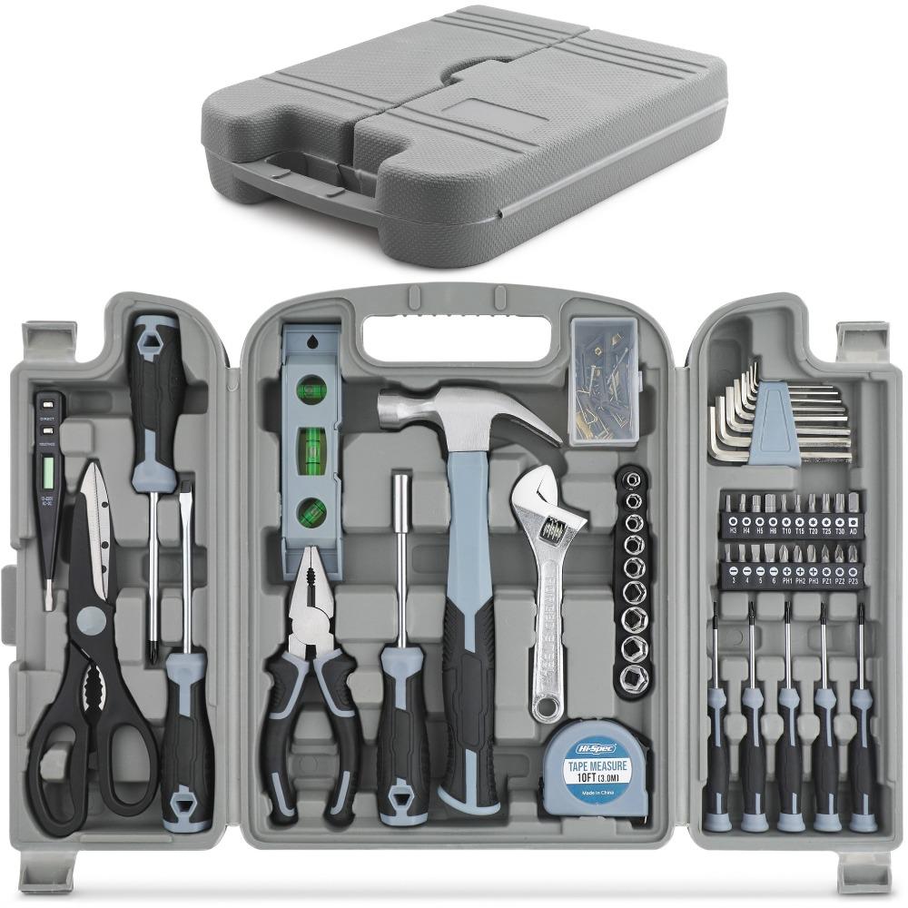54pcs a Set Manual Tool Set DIY Repair Tools Hammer Screwdriver Wrench Hardware Tool Kit