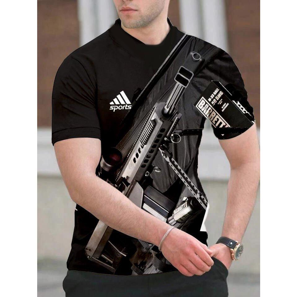 Fuhui01 Модная мужская футболка в молодежном элегантном офисном стиле XS 990₽