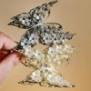 Sweet And Edgy Metal Butterfly Hair Clip With Secure Spring Grip Hair Accessory Metal Barrettes For Women Girls