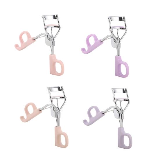 Precision Eyelash Curler with Ergonomic Handle Volumizing Eye Lash Curler Natural Long Lasting Lashes Curling Tools for Women Makeup