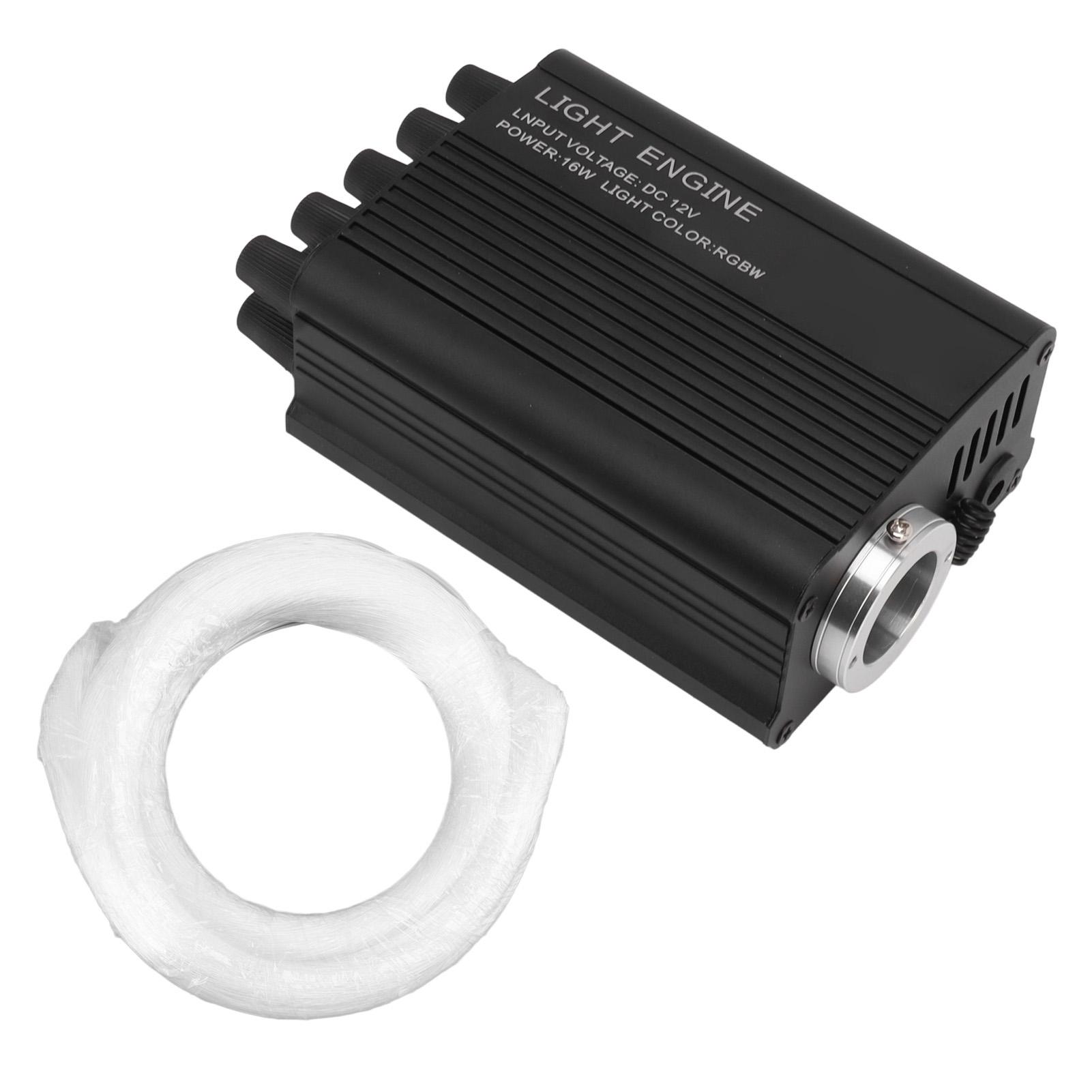 

Fiber Optic Lights Kit Bluetooth LED Colorful Music Sound Control RGBW Shooting Stars Light Kit DC12V