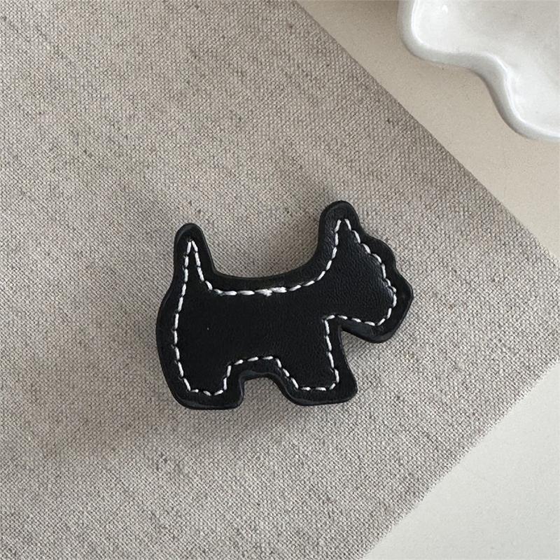 Maple Leaf Leather Duck Bill Clip Hairpin Women Disc Hair Broken Hair Side Clip Hair Clips For Girls Hairbows For Girls