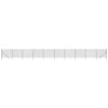 VidaXL Wire Mesh Fence, Decorative Fence Panel, Garden Patio Outdoor Protection Barrier, 154207