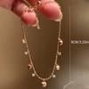 Minimalist Heart Pendant Bracelet Glod Silver Zircon Charm Bracelets Tassel Bracelet  Daily Wear