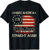 MASA Make America Straight Again USA Flag We The People Unisex T-Shirt