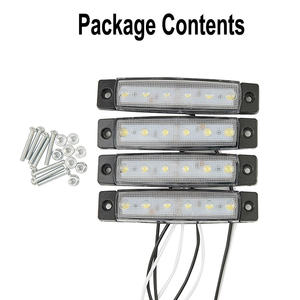 6 LED Led Strip Light 6000K Courtesy Lights Utility