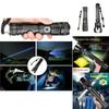 Rechargeable P50 Flashlight With 2000mah Battery Waterproof And Shockproof Aluminum Alloy Perfect For Emergency Use