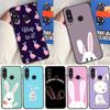 Bunny Rabbit Ears For Huawei P20 P40 P30 Lite P60 Pro Nova 12s 11i 12i 10 9 SE 5T Y91 Y90 Y60 Y70 Y72 Y61 Case