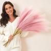 1Pcs 90/120CM Pampas Grass Artificial Flowers Bouquet for Home Room Vase Decor Garden Wedding Decorations Fake Reeds Plant Decor