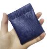 Pu Leather Coin Purse Women Men Small Mini Short Wallet Bag Key Earbuds Holder