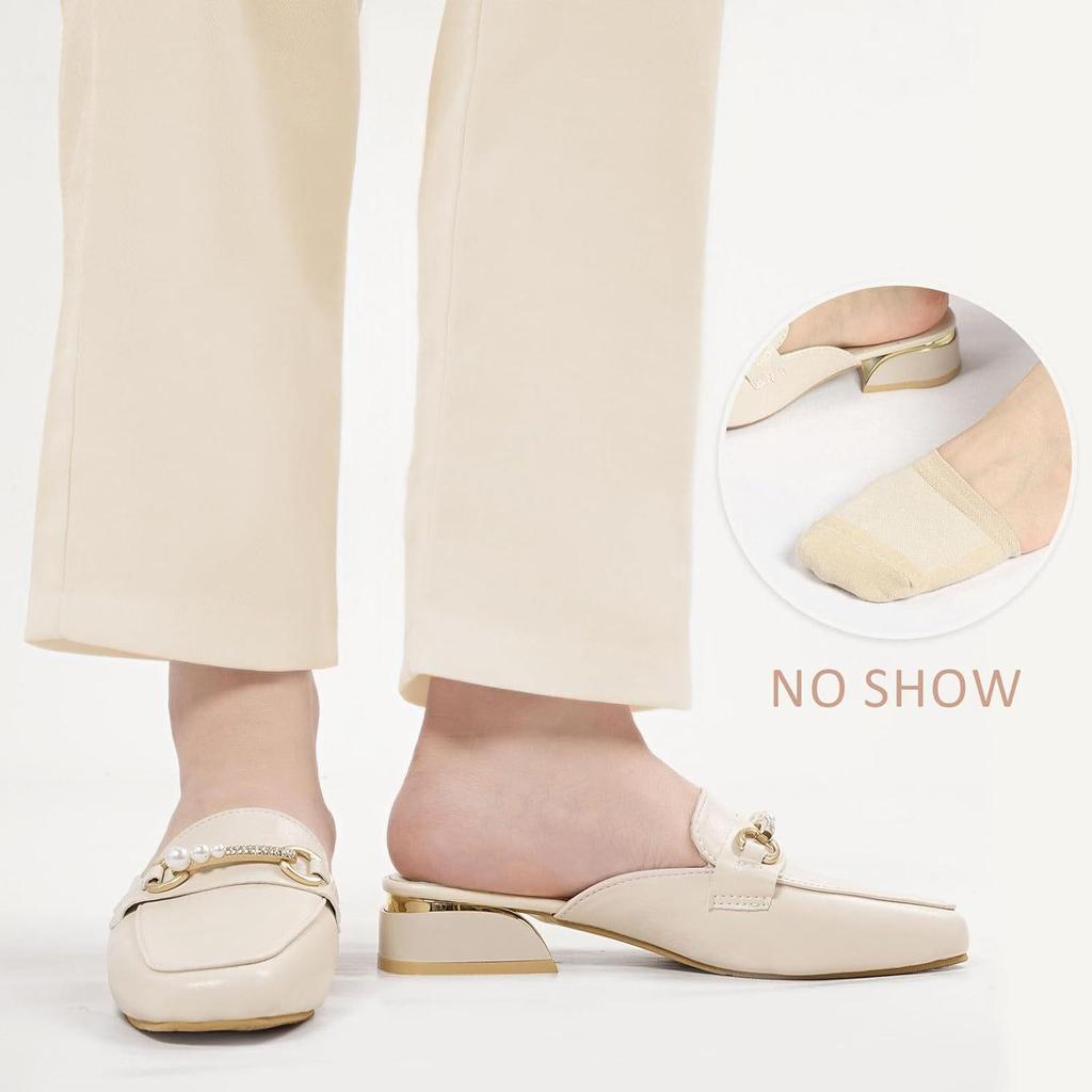 Women's Mules Toe Socks, Half Socks for Clogs