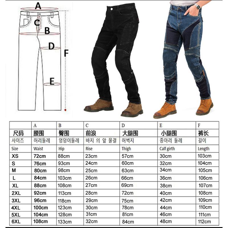 Men Kevlar Motorcycle Jeans Cooling Summer Riding Pants with CE Knee Armor Protective Blue Black