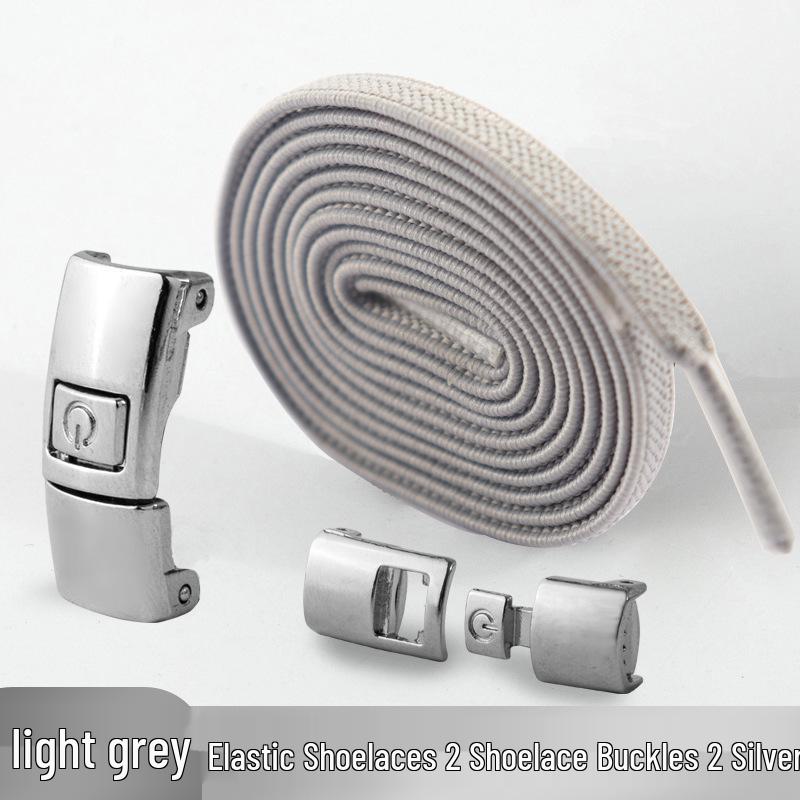 Mesh No-Tie Shoelaces with Interlock Buckle for Men & Women