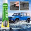 Black Strong Tyre Repair Glue Instant Liquid Rubber Glues Wear-resistant Rubber Non-corrosive Adhesive Glue Car Tools