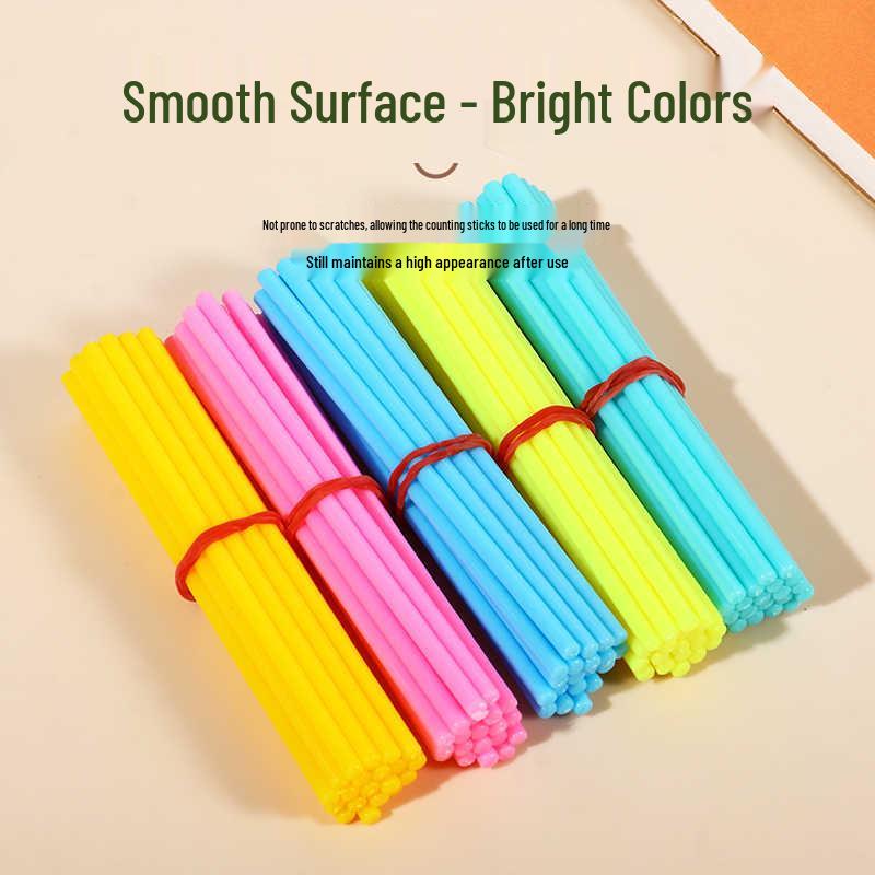 Duoqi 100pcs Counting Rods: First Grade Math Teaching Aids for Addition & Subtraction