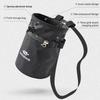 Magnesium Powder Storage Bag Climbing Chalk Bag with Brush for Bouldering Weightlifting