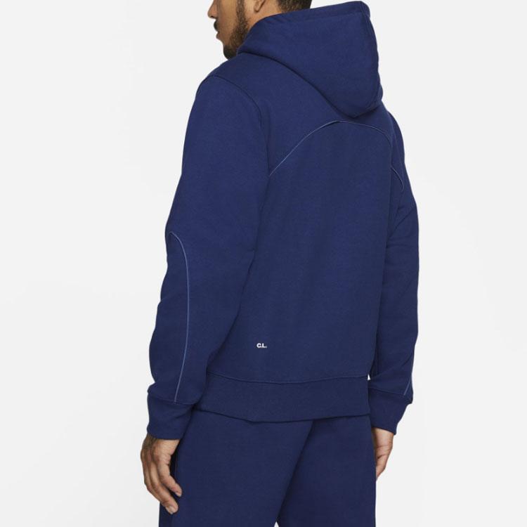 Nike X NOCTA Fleece Hoodie Blue Void/White Men Tops DA3920-492